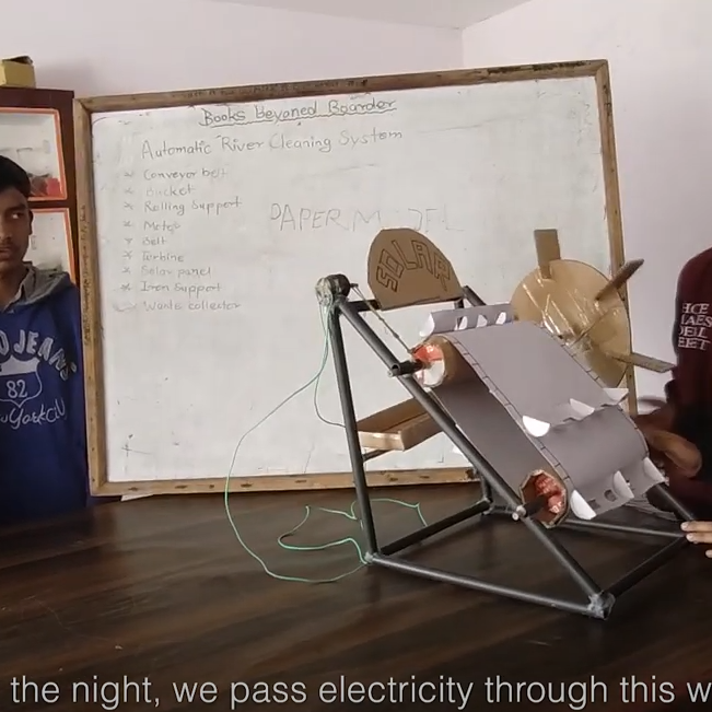 18. "Automatic River Cleaning System" by Tulsipur Metro College
