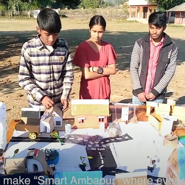 7. "Smart Ambapur" by Shree Ambeswori School