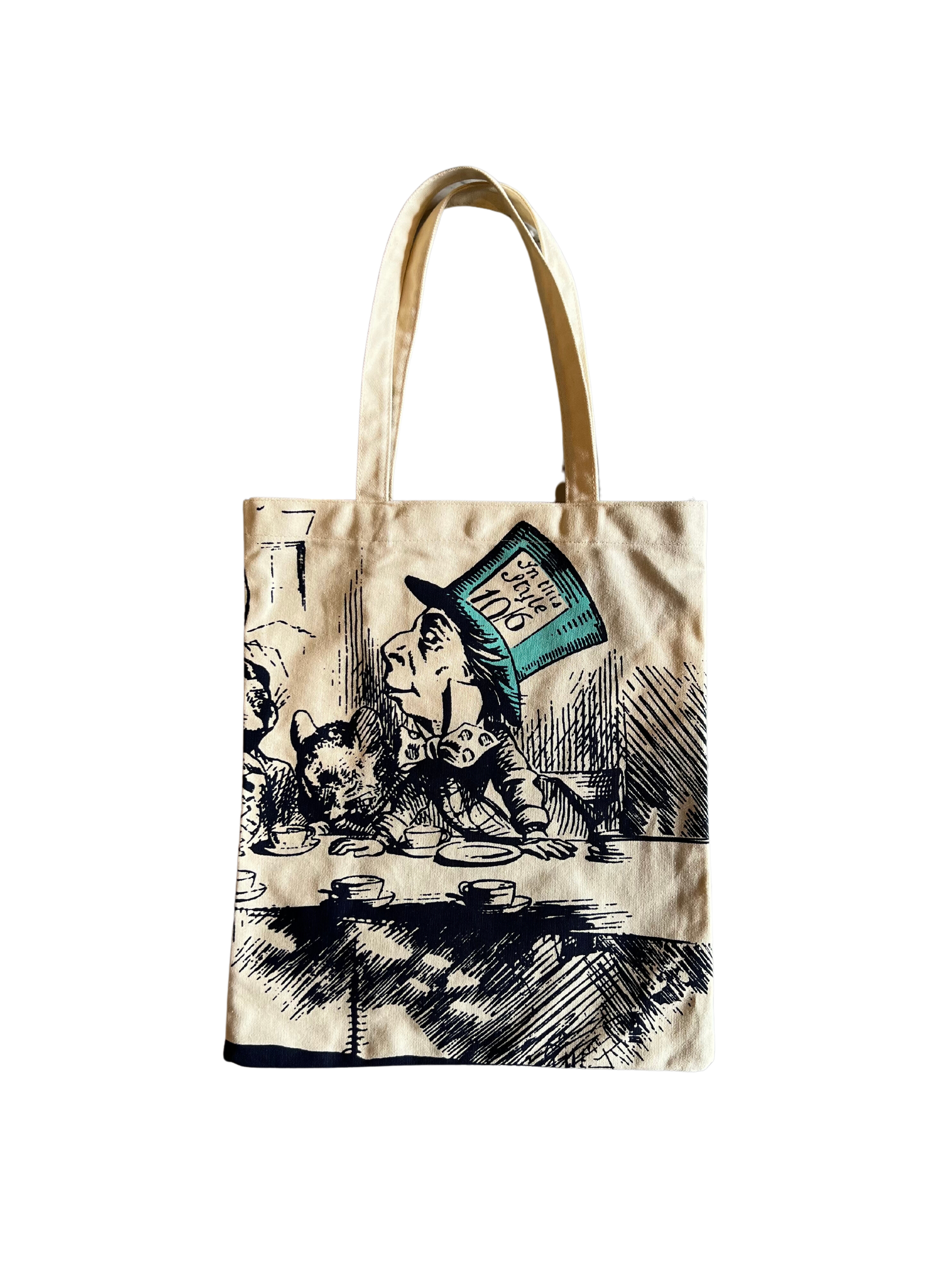 Alice in Wonderland Literary Tote