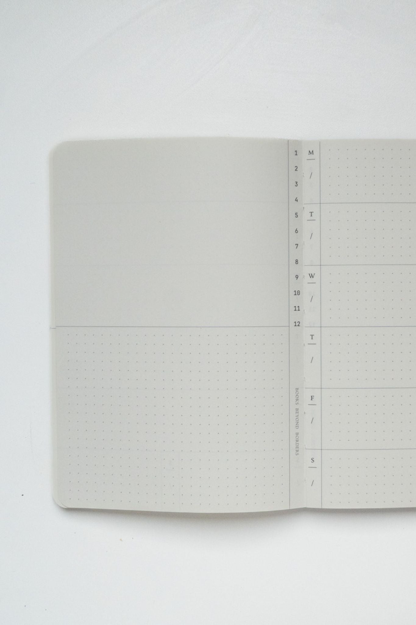 A5 Notebook Refill - Undated Weekly Planner