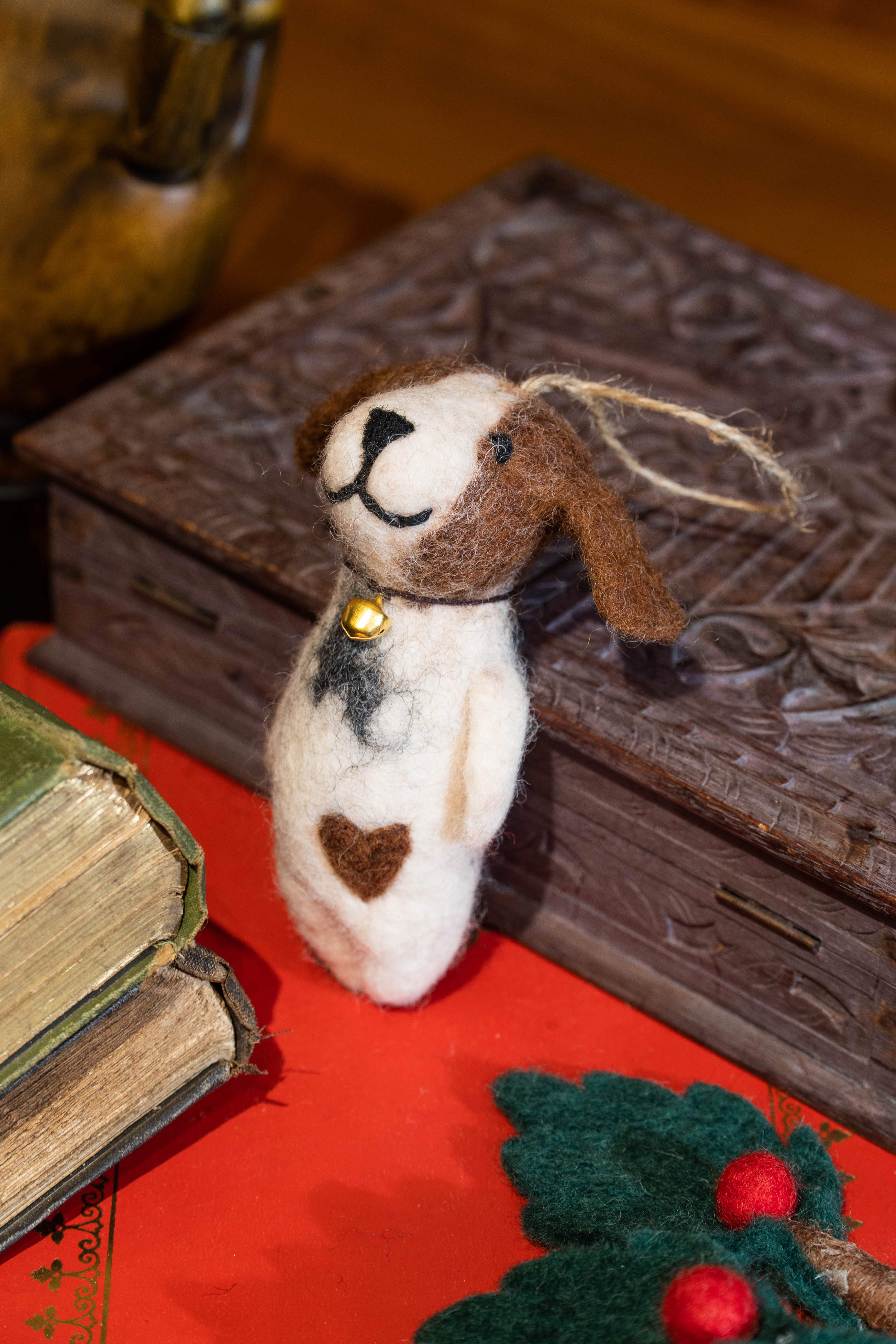 Felt Jack Russell Charm