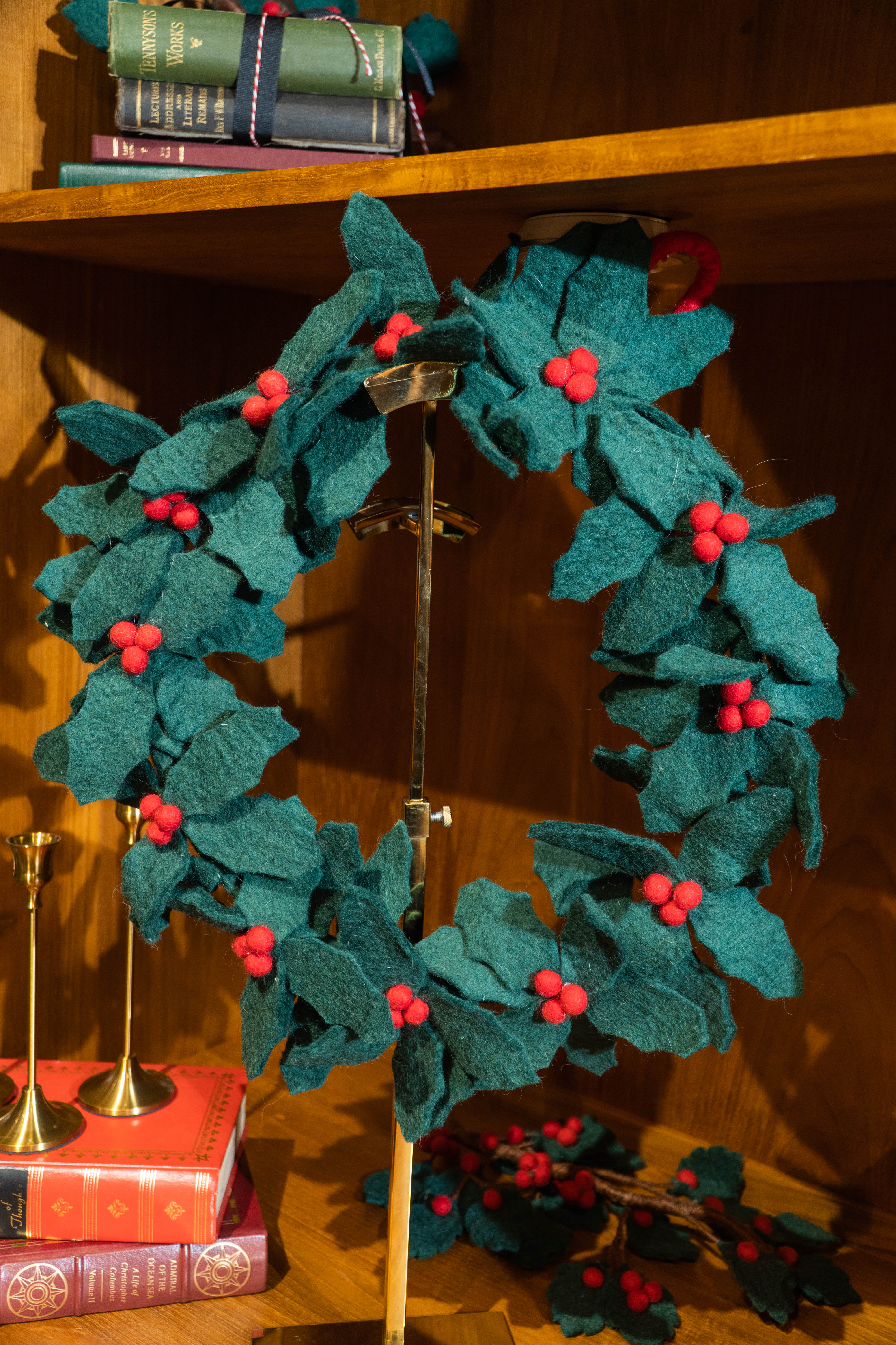 Felt Christmas Wreath (PRE-ORDER)