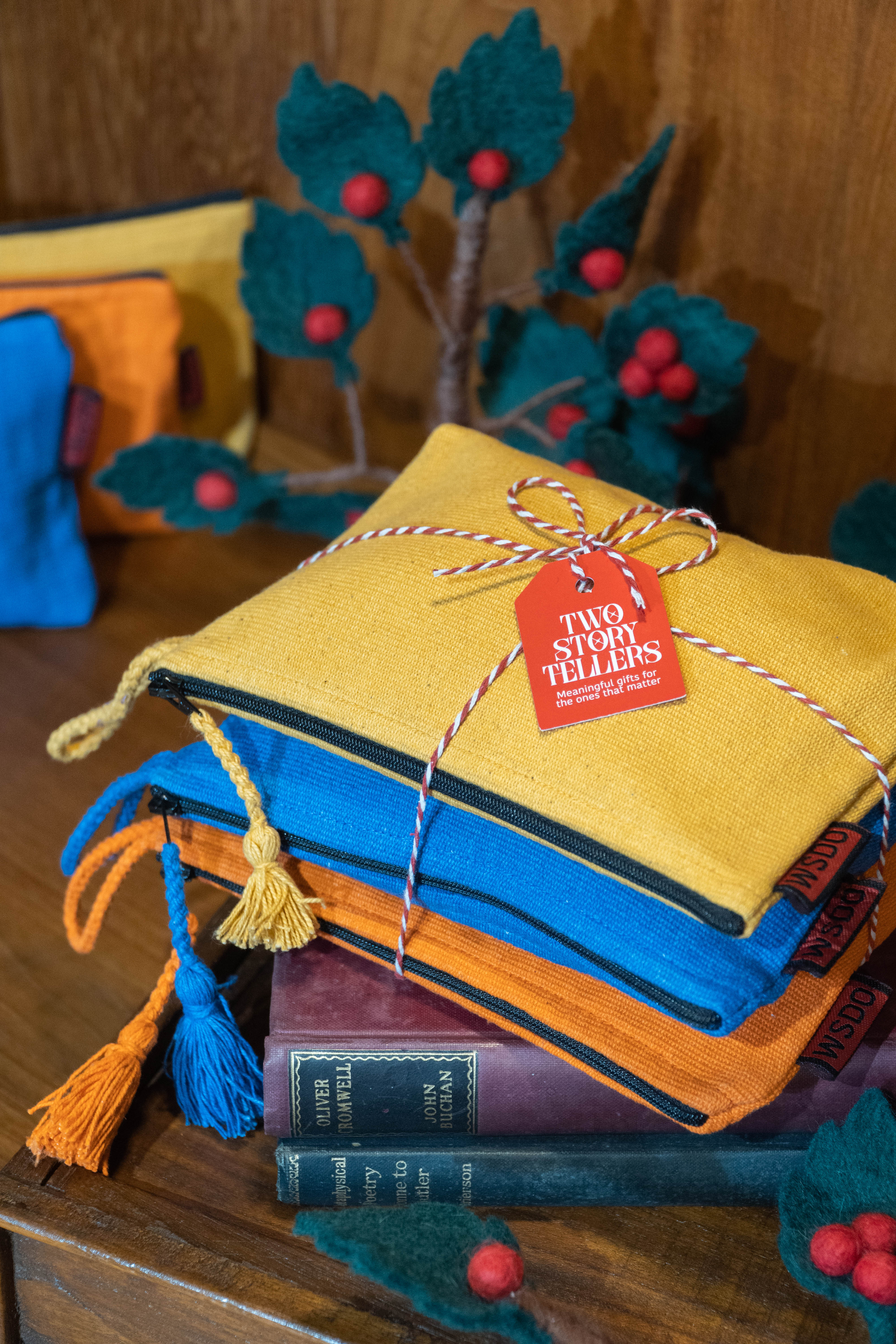 Handwoven Zip Pouch Gift Bundle