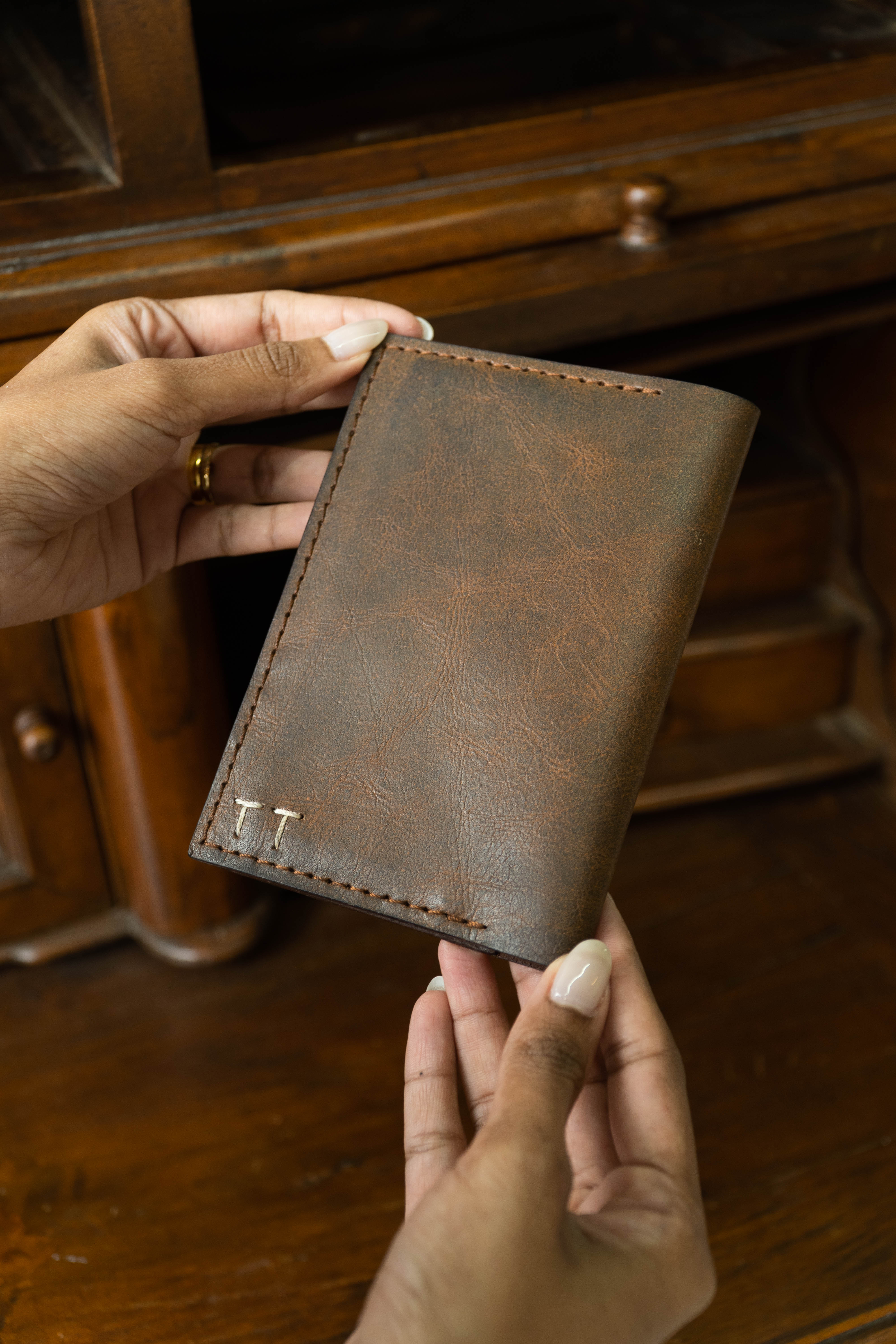 Leather Passport Holder