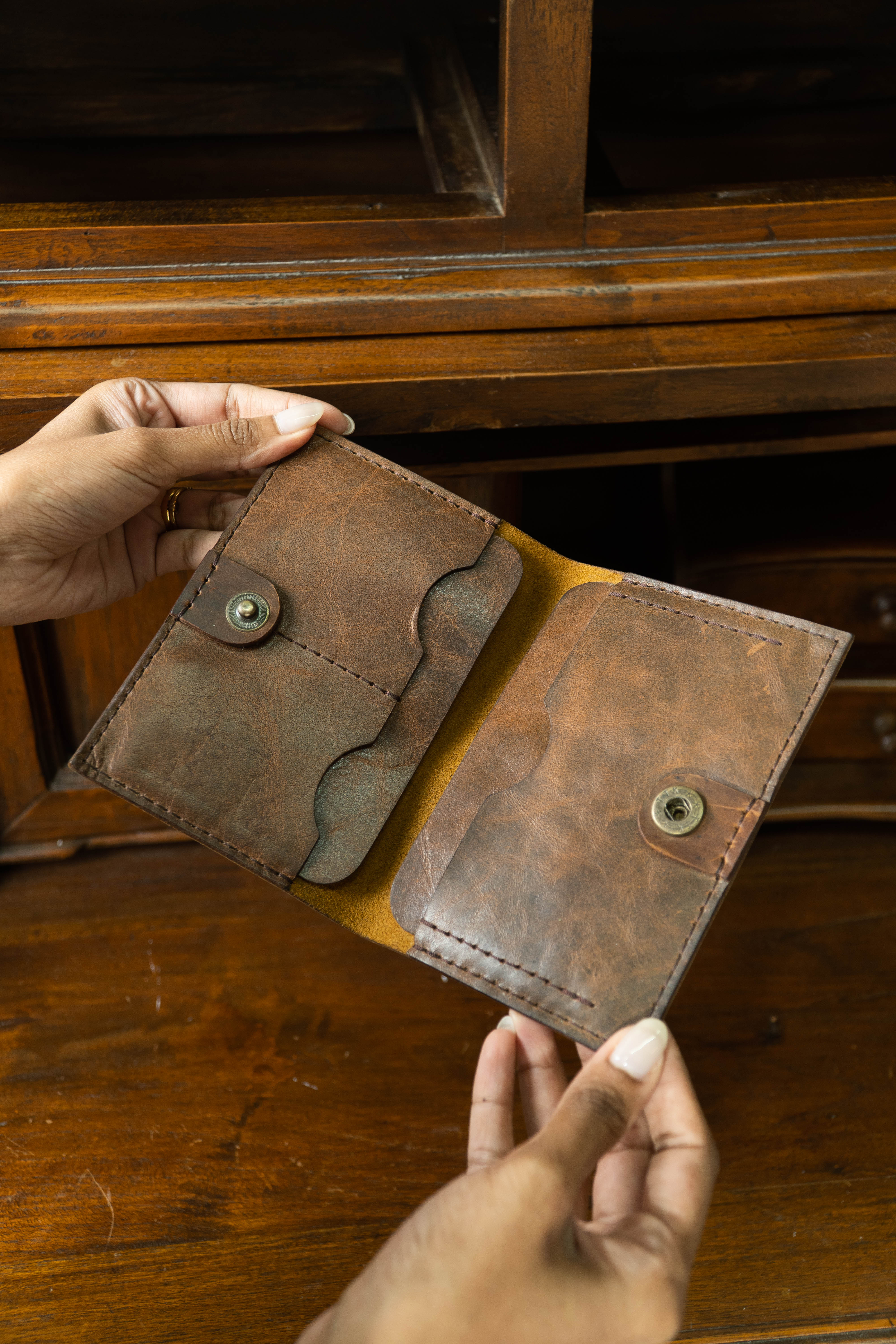 Leather Passport Holder