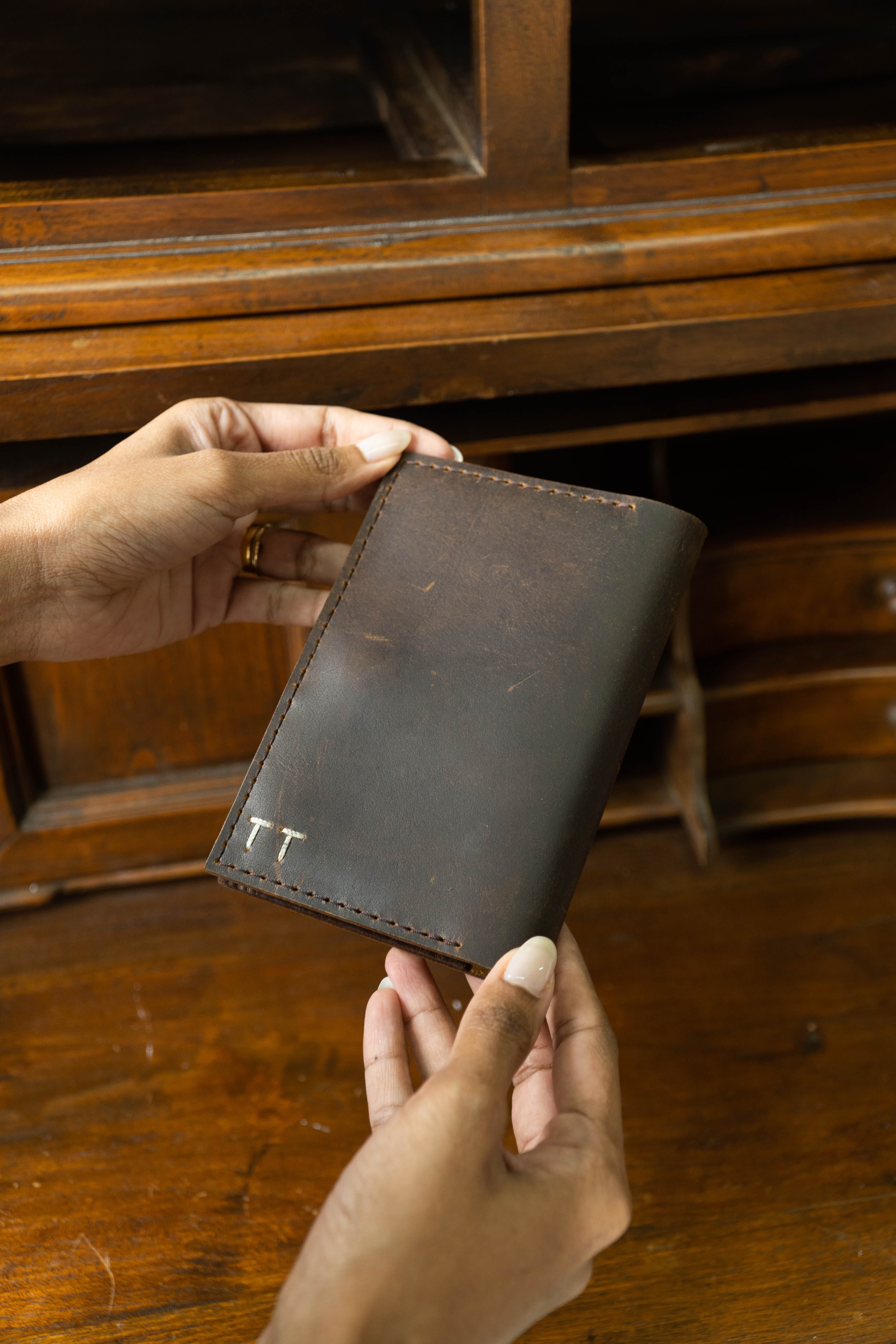 Leather Passport Holder
