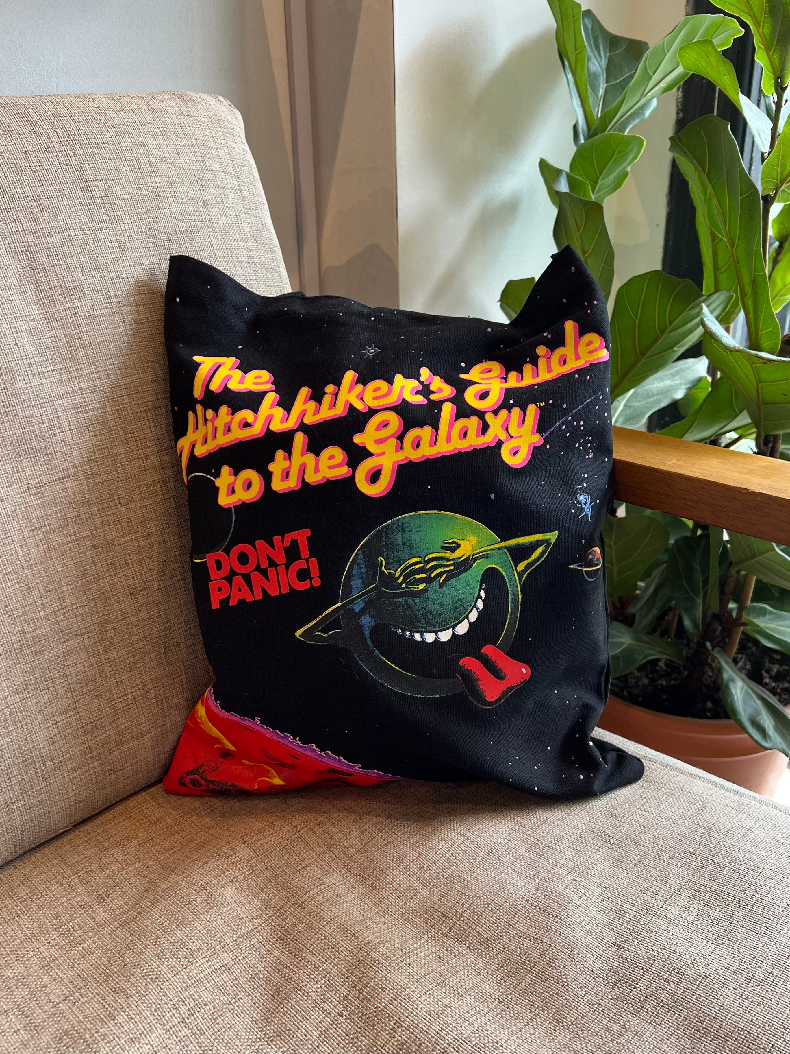 Hitchhiker's Guide to the Galaxy Literary Tote