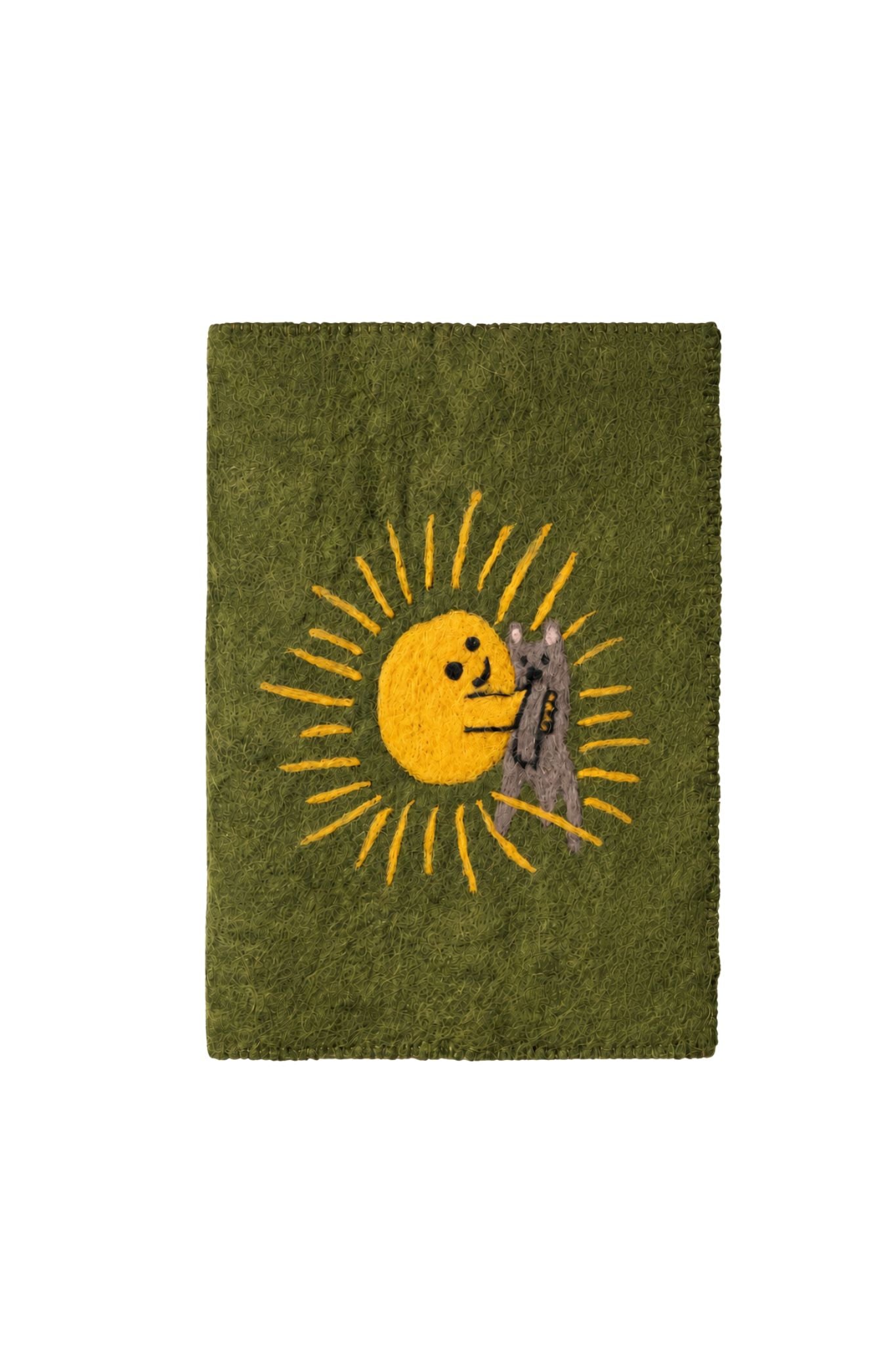 Sunny Cat - A5 Wool Journal